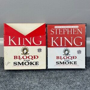 Stephen King - Blood and Smoke (CD Audiobook, 2000, 4-Disc Set, Unabridged)